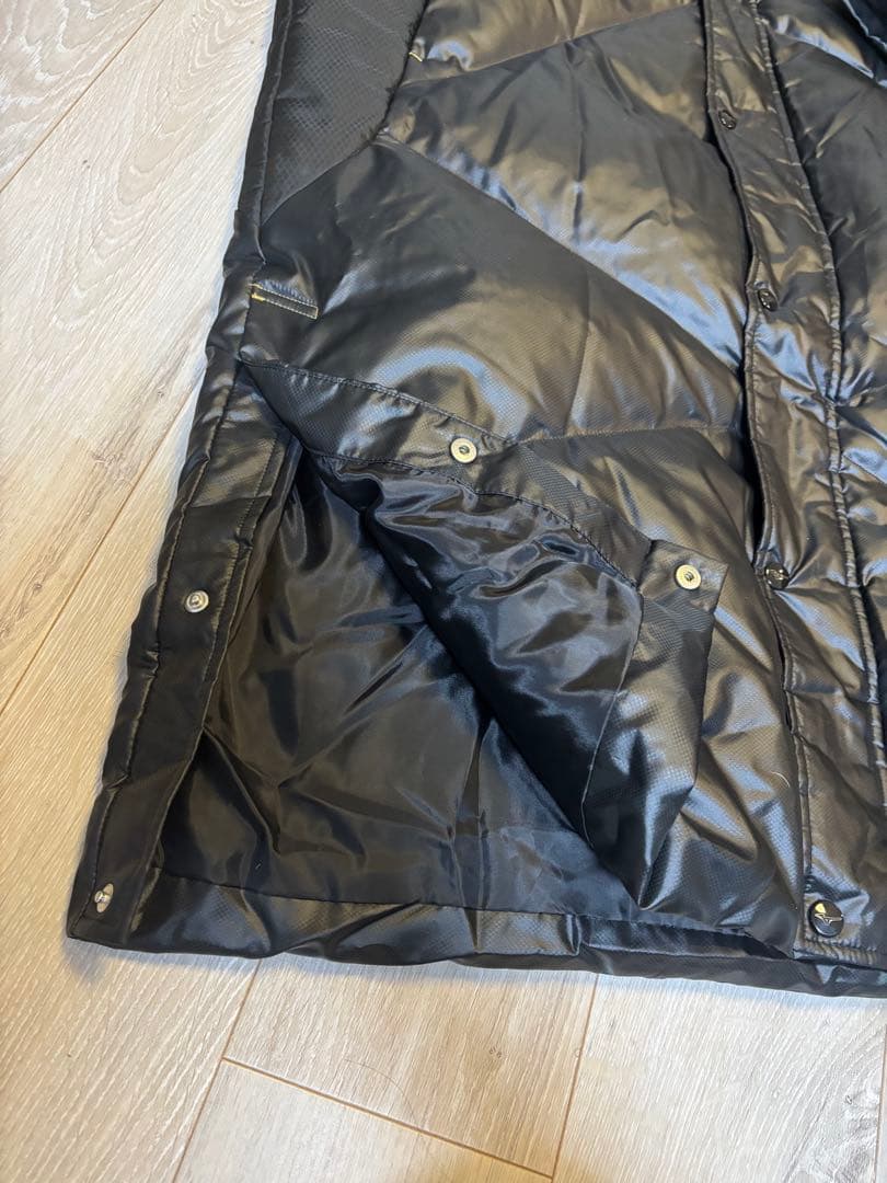 MIZUNO ベンチコート ミズノ ダウンコート ロング ブラック 黒 XL