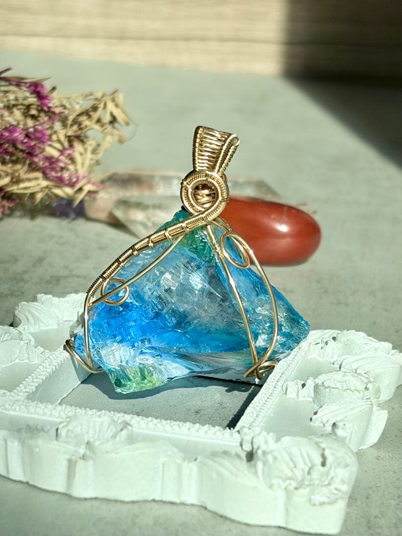 アンダラクリスタル ブルー　グリーン ★N11★