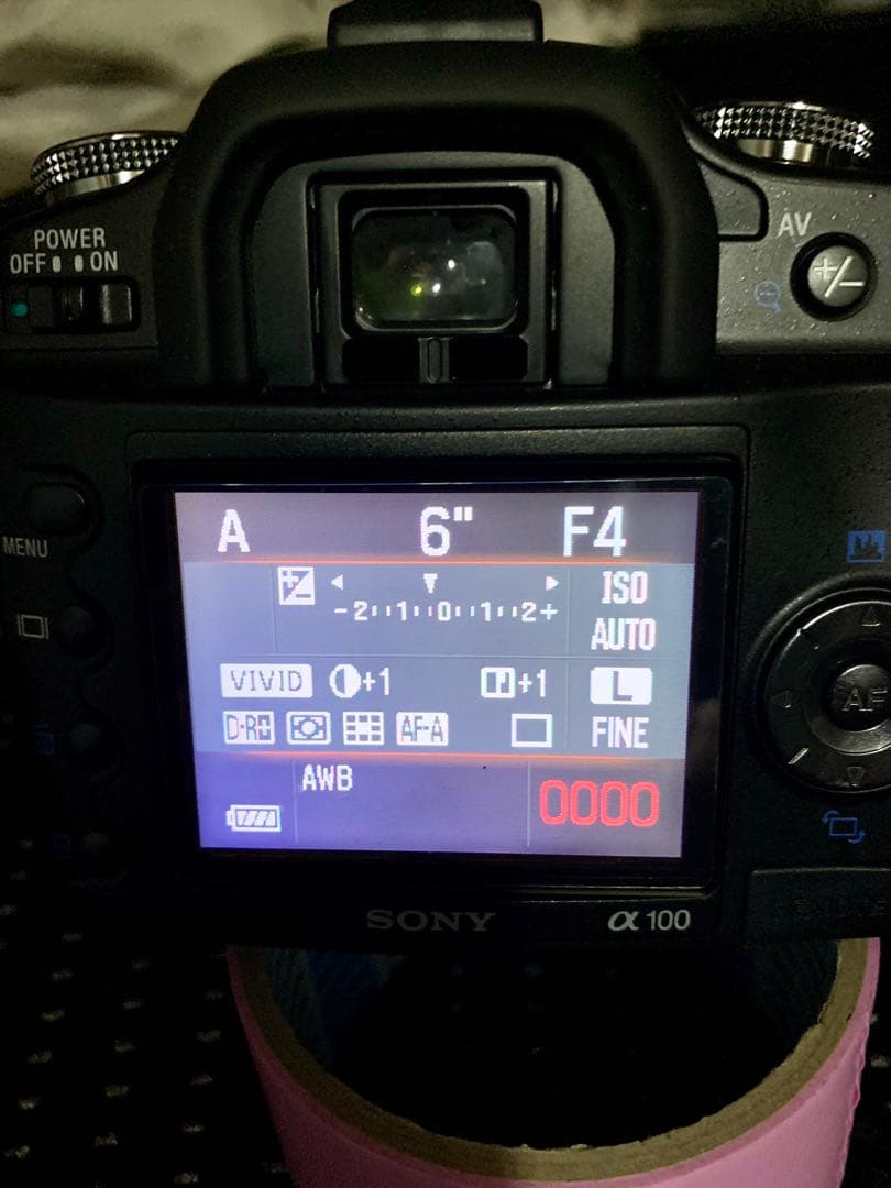 SONY α100＋タムロン　272E マクロ　極美品