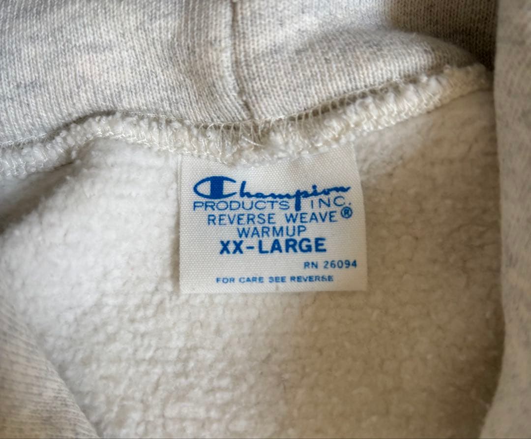 Champion Reverse Weave セットアップ