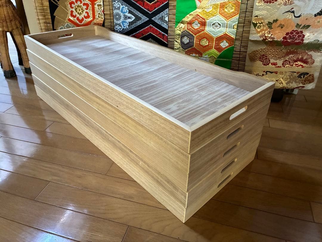 桐箪笥　着物　衣装収納　桐5枚セット