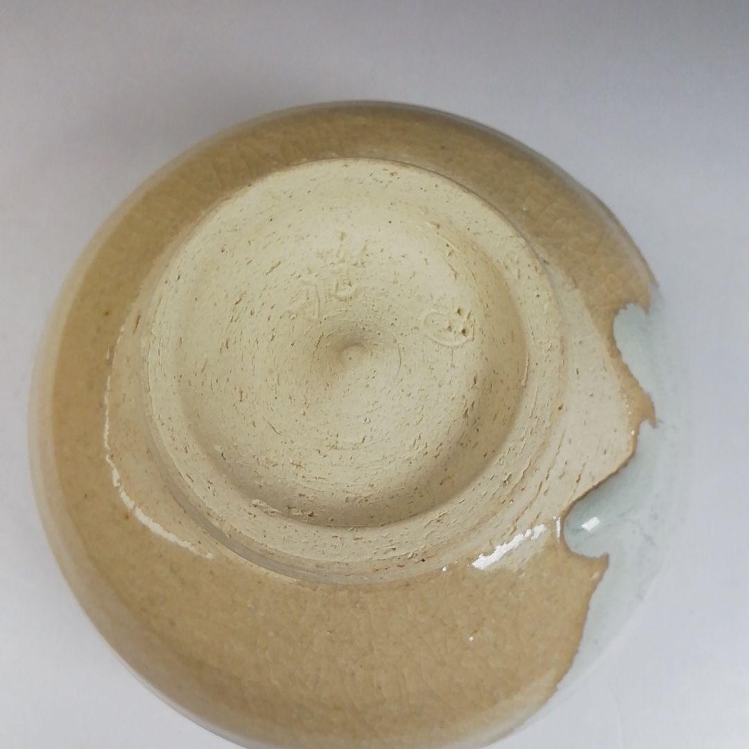 Ｗ８５　茶碗　『雪舟焼』『福郷柳仙 造』　共箱　抹茶碗　茶道具