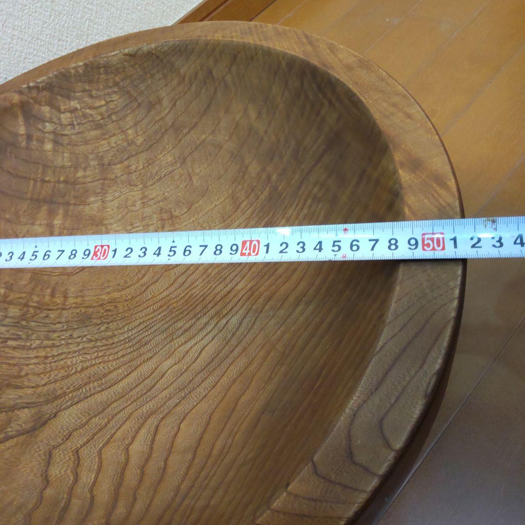 木鉢 こね鉢 51㎝ 8kg くり抜き捏ね鉢　麺 蕎麦打ち 極厚浅め 丈夫です