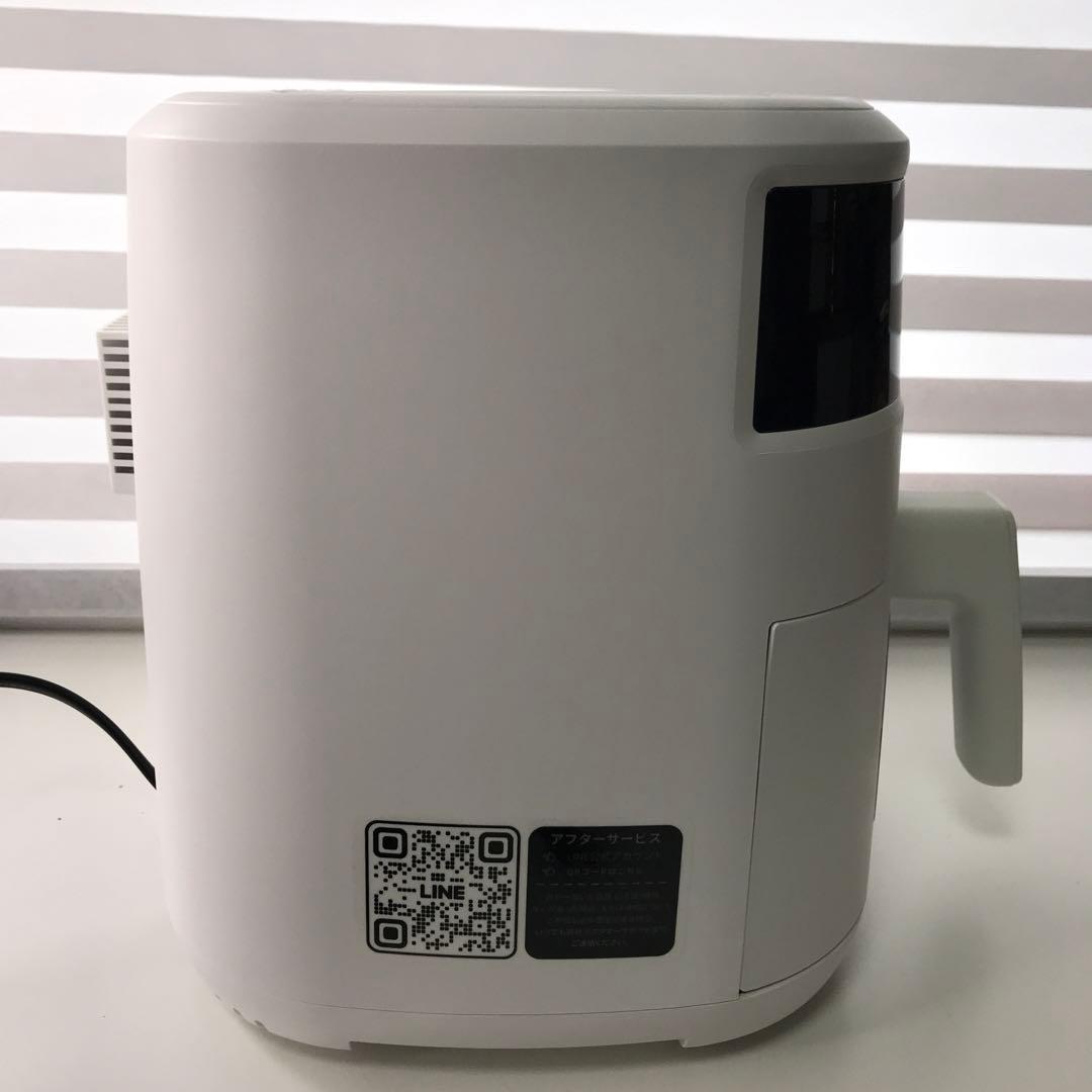 未使用　SAMKYO エアフライヤー ホワイト 4.2L