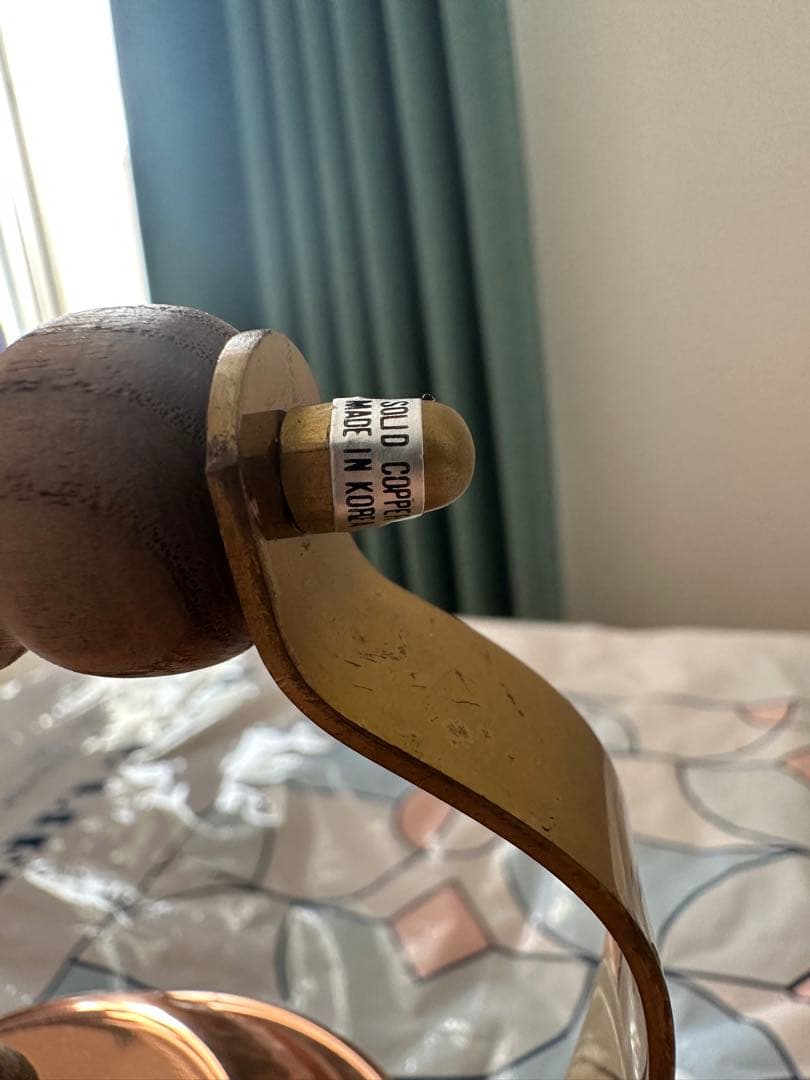 韓国製　銅製やかん