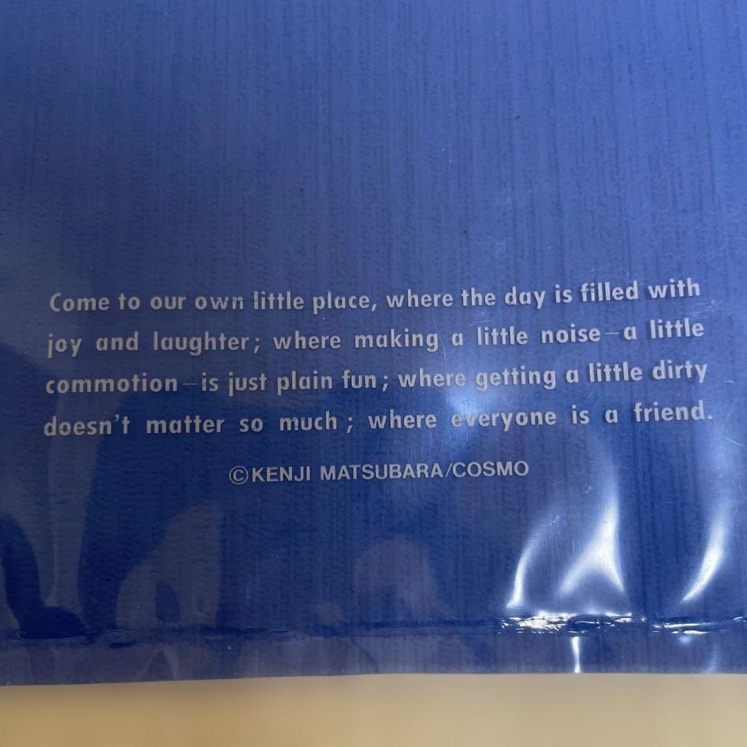 【匿名配送】未使用　ビニール袋　巾着袋　KENJI MATSUBARA