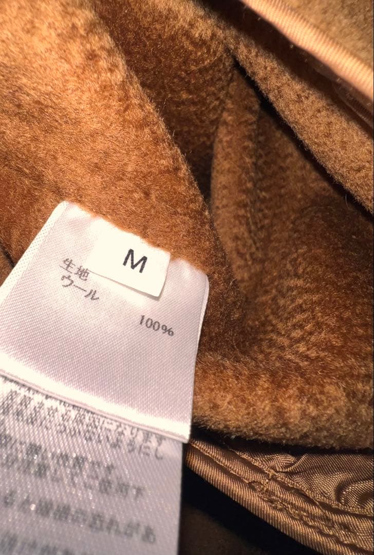 ワクワクお値下げ‼️ウールハーフコート Mキャメル