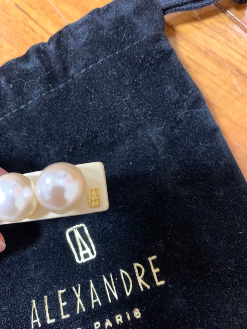 アレクサンドルドゥパリ　バレッタ　8cm