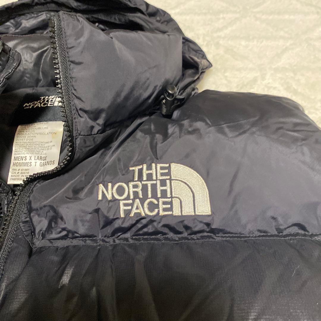 ノースフェイスベスト黒700