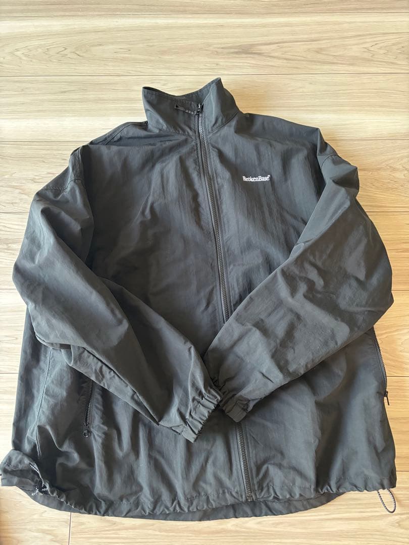 BrokenBase ナイロンセットアップ　ブラック　Lサイズ