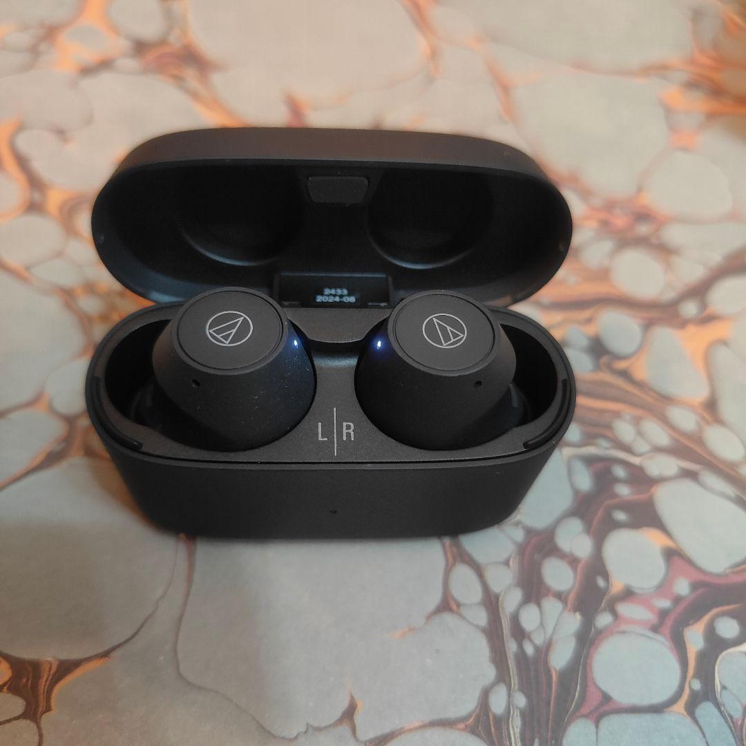 オーディオテクニカ ATH-CKS30TW+ BK ノイズキャンセリング 黒