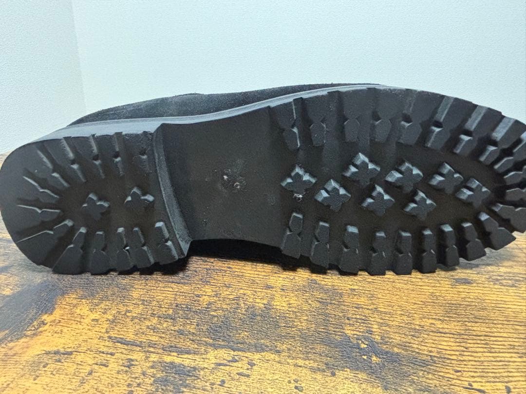 SHIUN Sサイズ　スウェードレザーモカシンシューズ