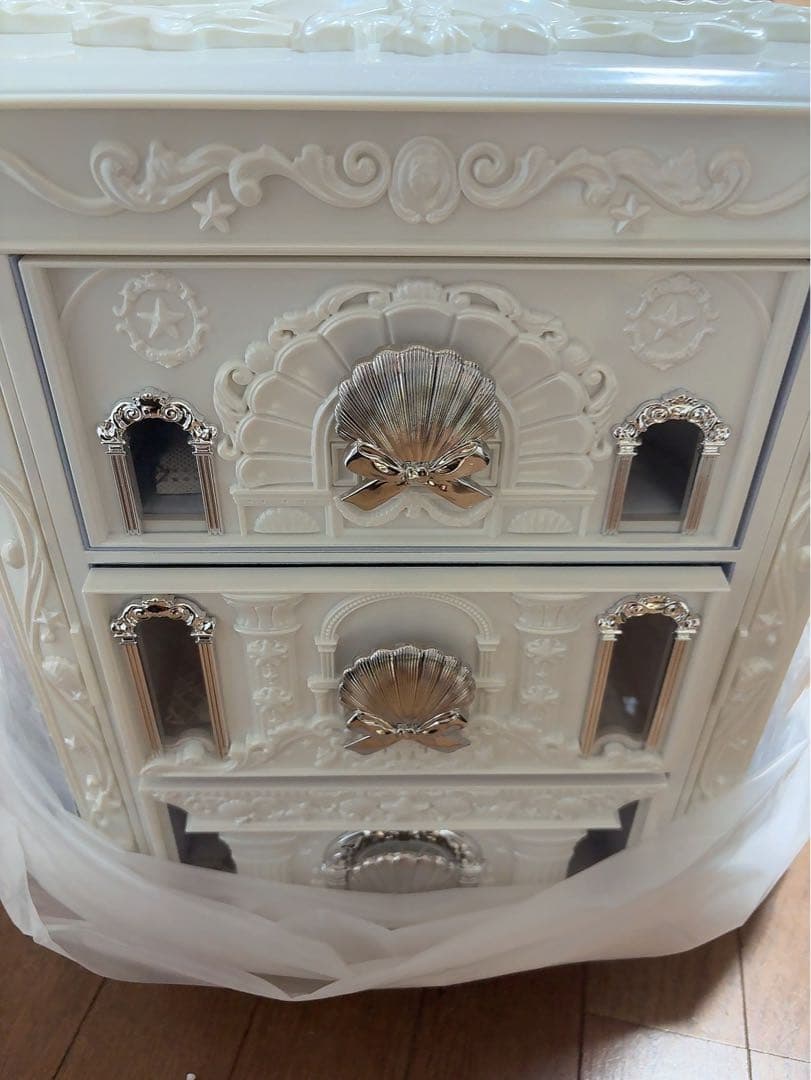 (ラスト)FrowerKnows シェルズジュエル 収納ボックス＋ハンドミラー