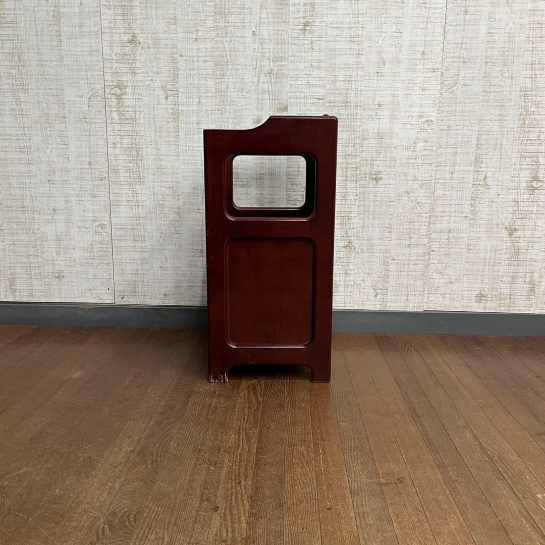 【アンティーク】カリモク Karimoku 木製 傘立て アンブレラスタンド