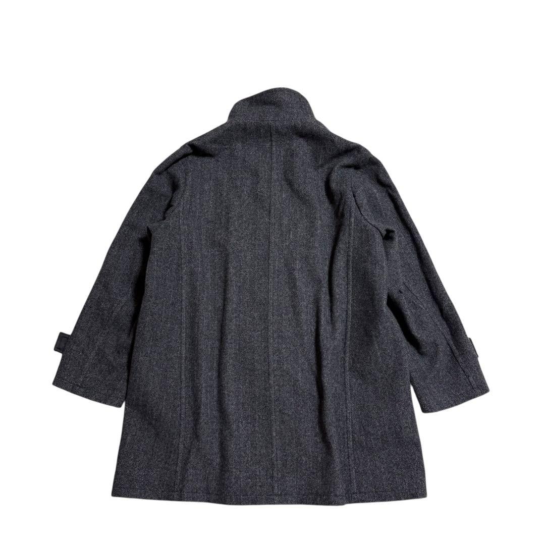 【2023AW】relume☆尾州ウールスーパー100モッサスタンドコートグレー