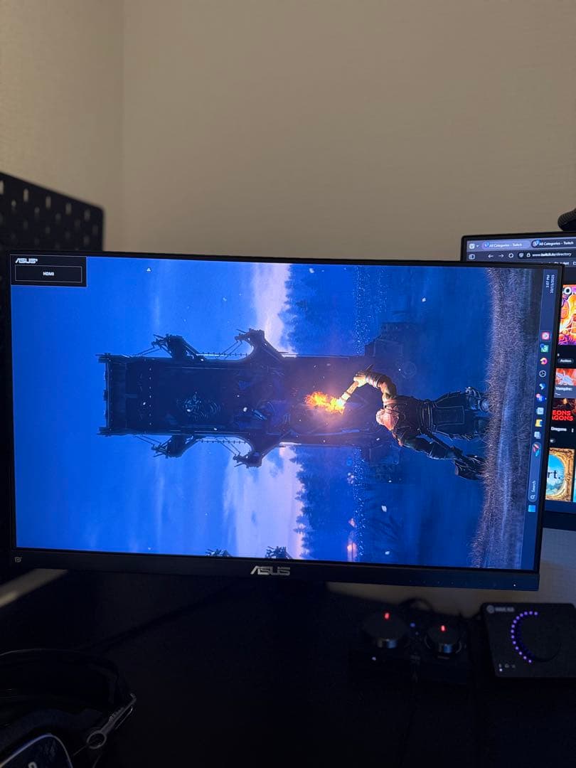 ASUS TUF ゲーミングモニター vp249qgr