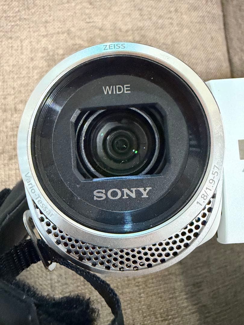 ハンディカム　HDR-CX485 ホワイト　Wi-Fi対応