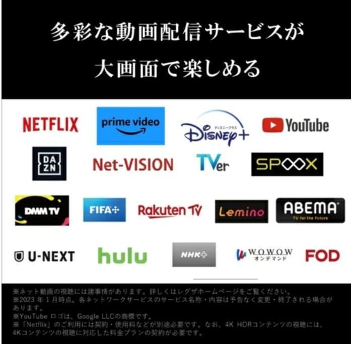 TOSHIBA REGZA レグザ 4K液晶テレビ 50C350X 50V型