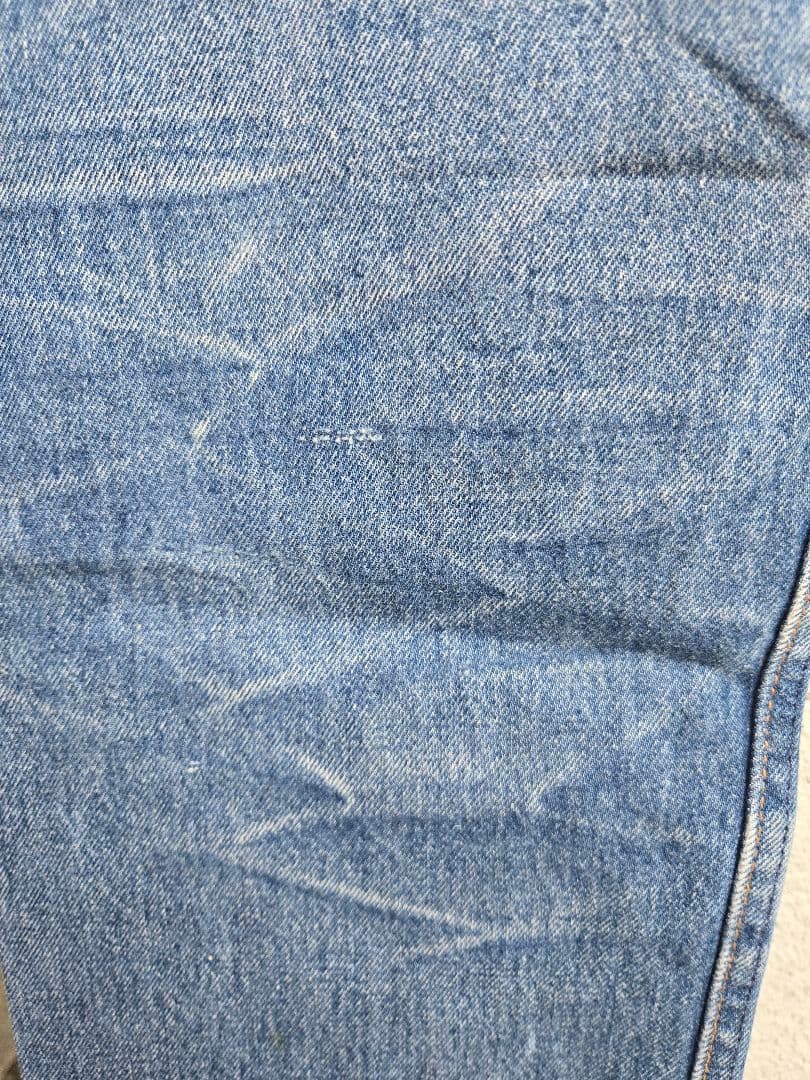 【一軍・鬼ヒゲ】93年 USA製 Levi's501 W34 バキバキ ハチノス