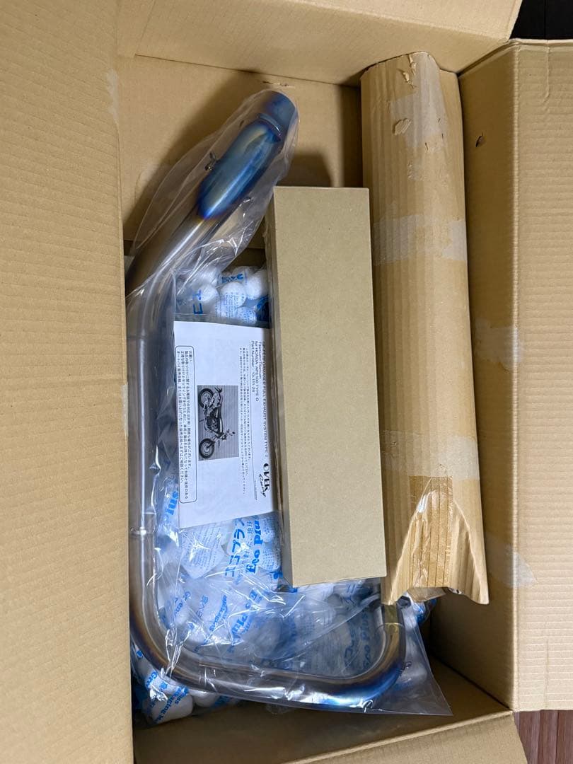 OVER フルエキゾーストシステム 新品　フルチタンエイプ50 100