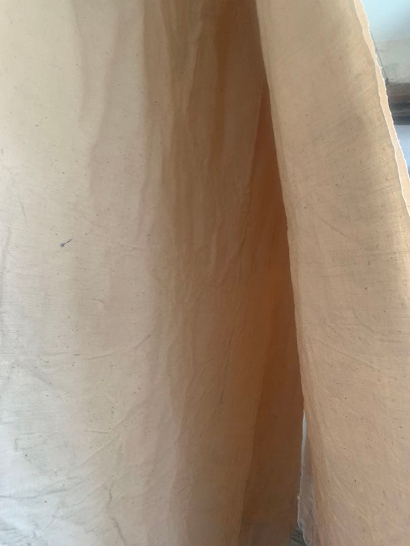 希少 フランスアンティーク 未漂白リネンシーツ 大判一枚布3x2m 熱湯洗濯済