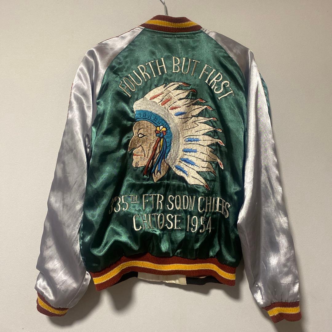 東洋TAILOR インディアン リバーシブル　スカジャン