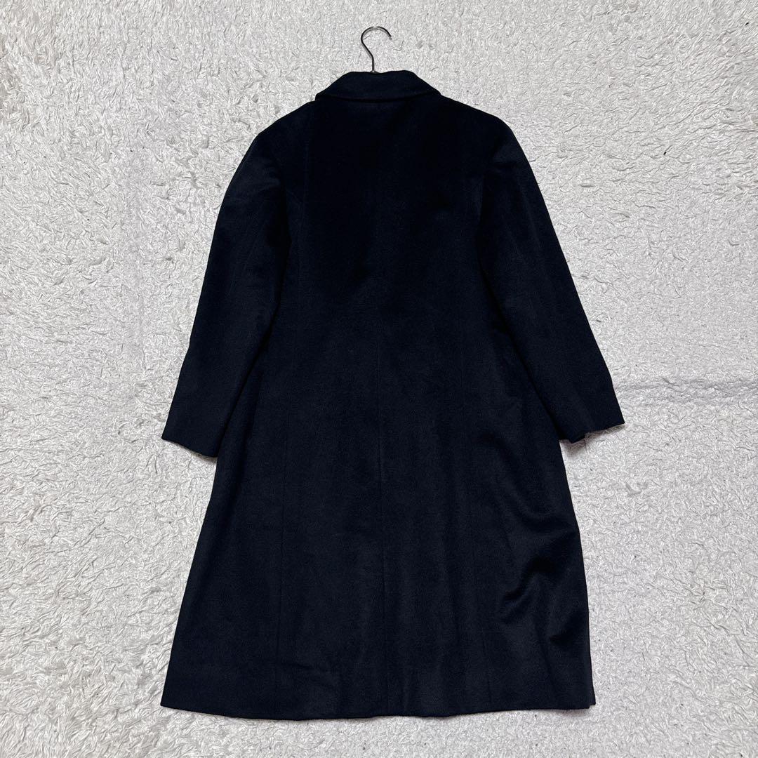 エルメネジルドゼニア　カシミヤ100%コート黒11号