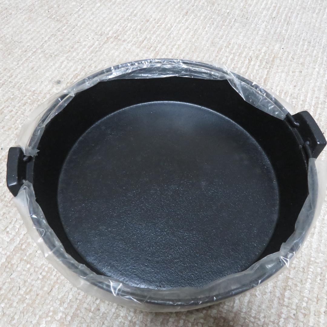未使用　保管品　すき焼き鍋　28㎝　鉄なべ　鉄鍋　４㎏位　まとめて　５個