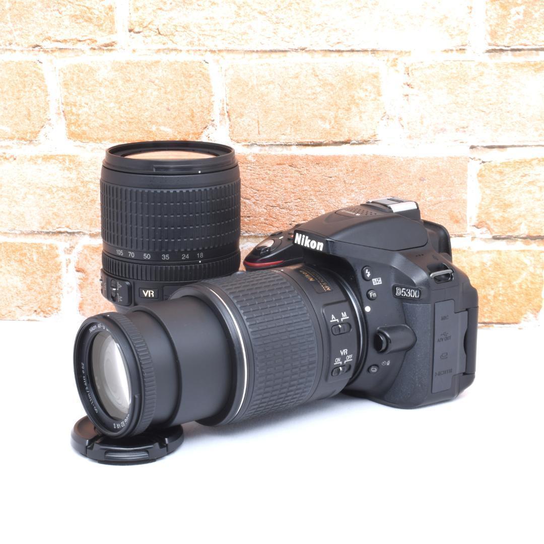 Wi-Fi搭載&超高画質✨Nikon ニコン D5300✨望遠レンズセット
