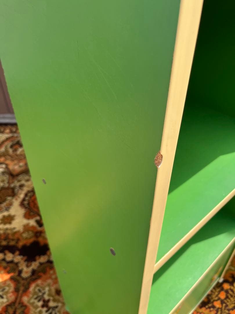 棚 レトロポップ ラック インテリア 昭和レトロ 当時物 インテリア 緑グリーン