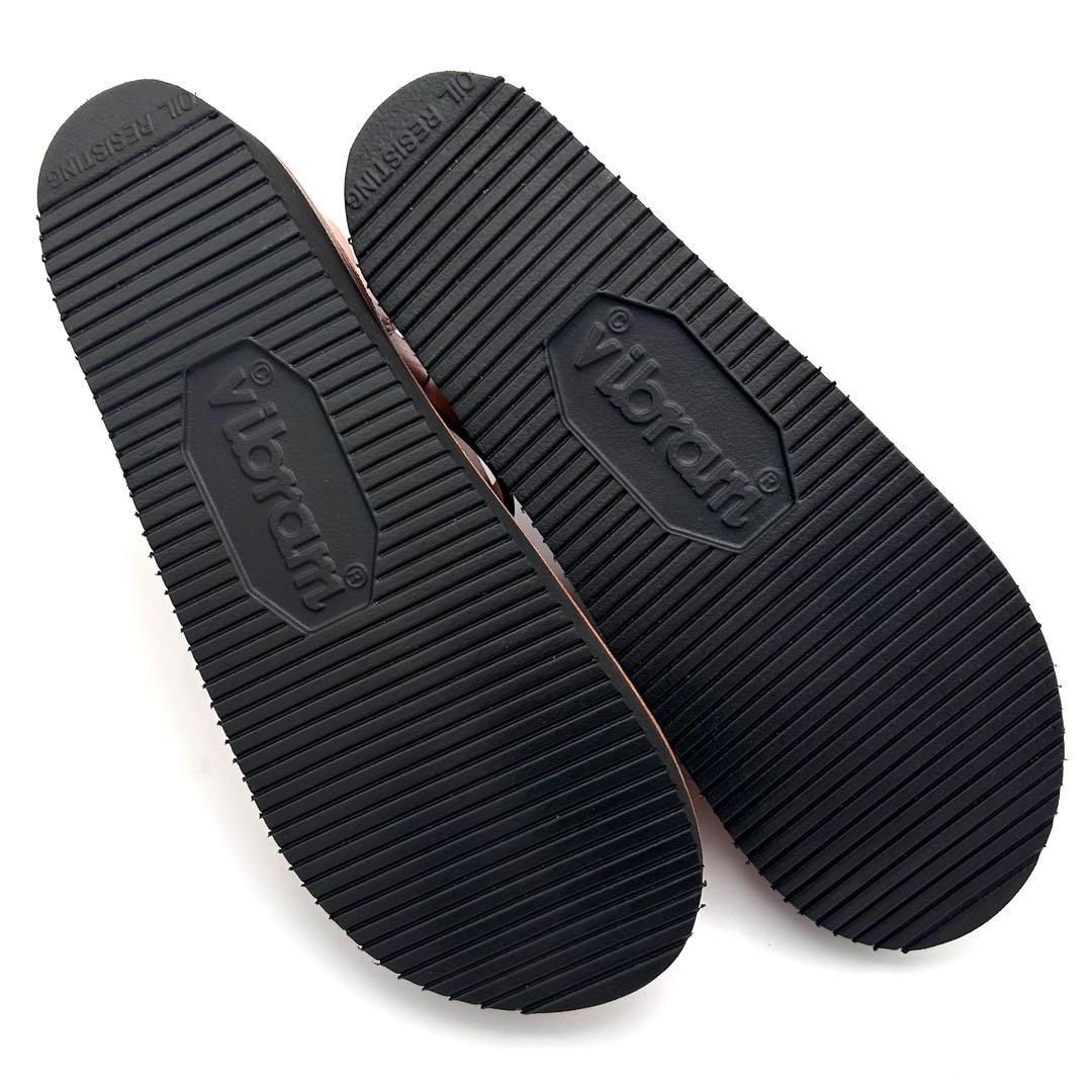 111 定価48000円 アールアトリエ 牛革 シューズ ビブラムソール