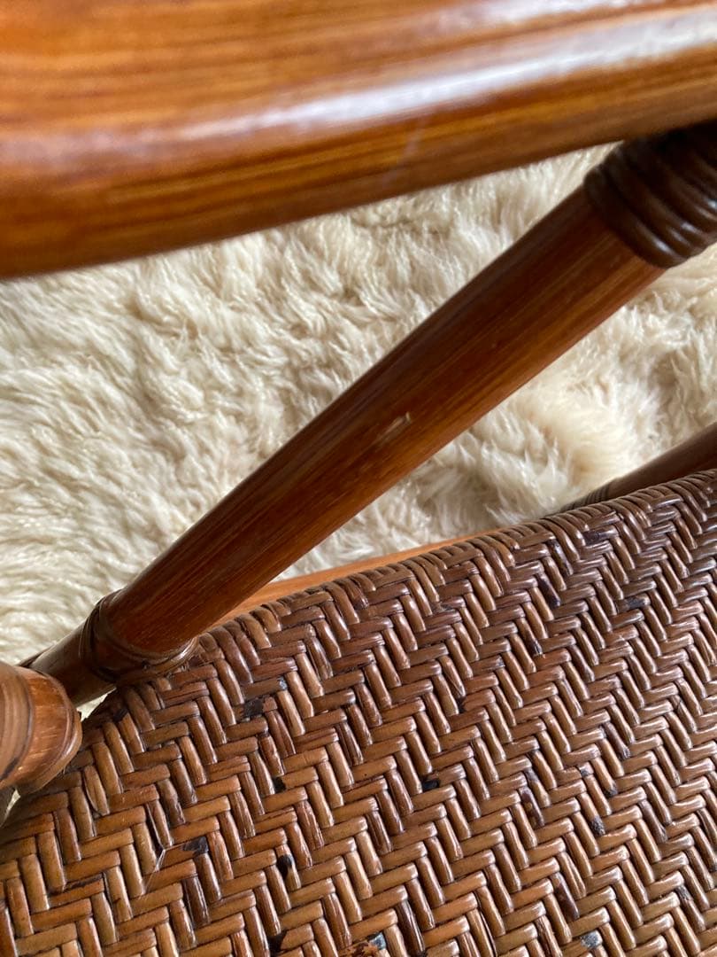 ラタンチェア　ローチェア　kazama