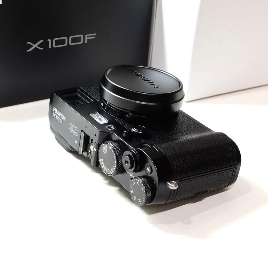 美品 FUJIFILM 富士フイルム X100F ブラック コンデジ