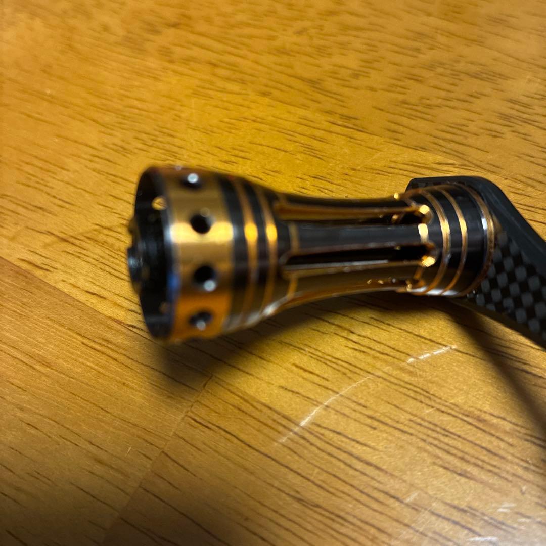 プレッソRCS 3.9mm カーボンハンドル ブラック/ゴールド