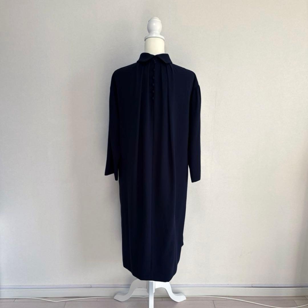 【美品】 ADORE ワンピース ネイビー ワンピース セレモニー 日本製