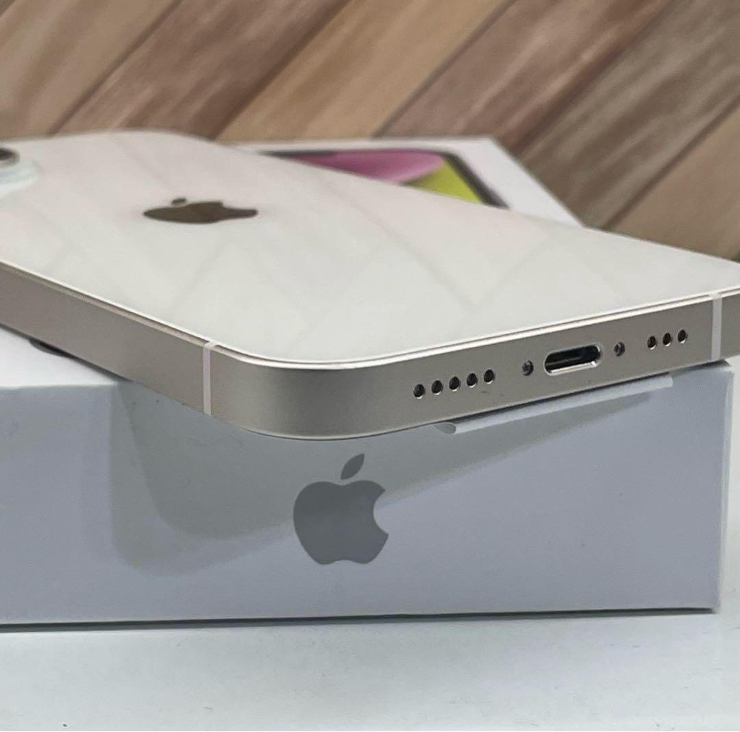 iPhone 14 スターライト ホワイト 128GB　SIMフリー