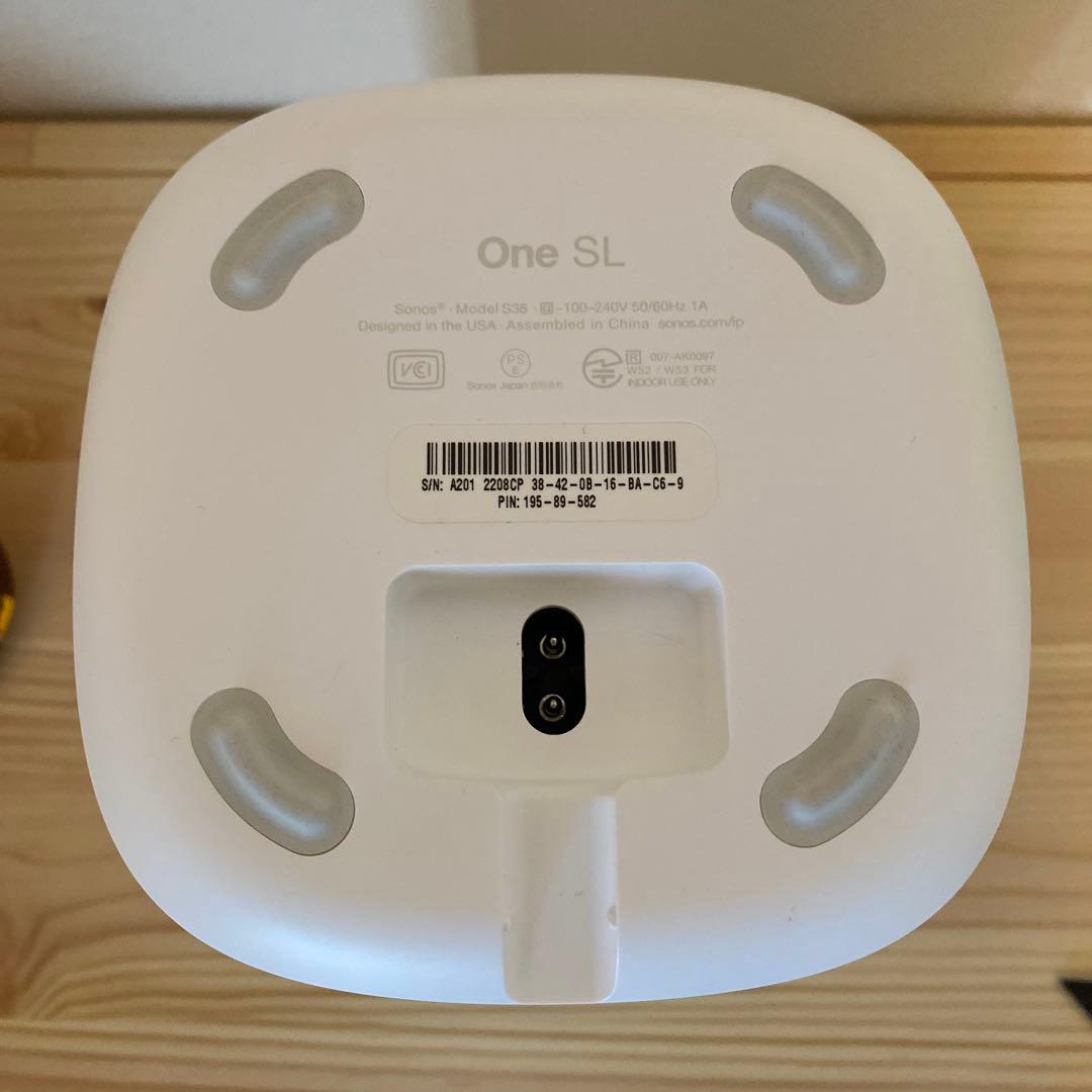 【美品】Sonos One SLスピーカー