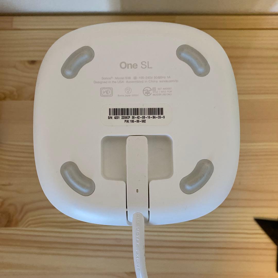 【美品】Sonos One SLスピーカー