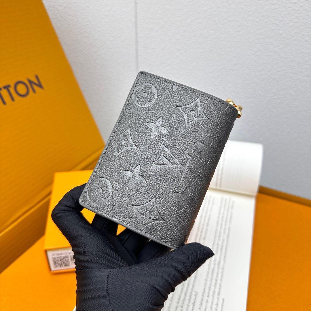 Louis Vuitton ブラック 二つ折り財布