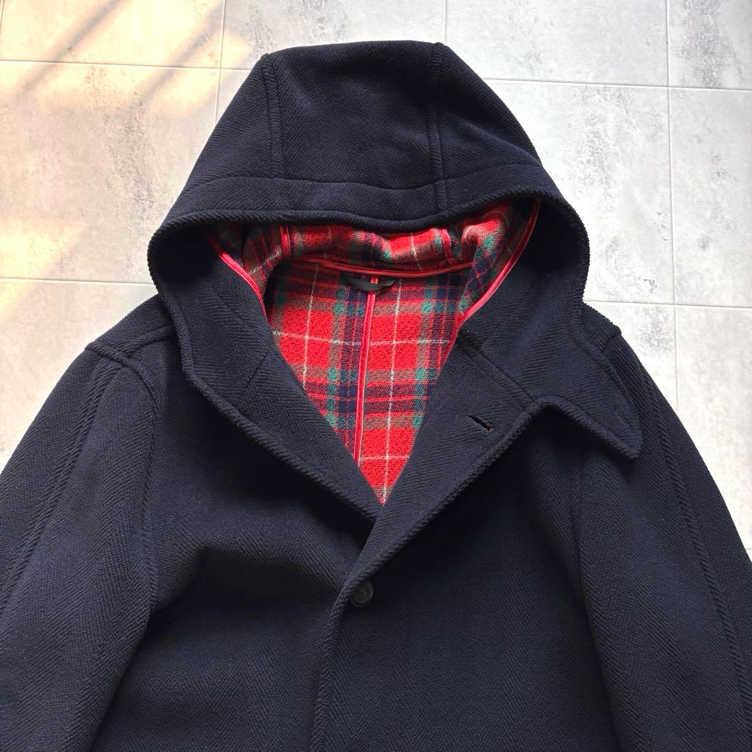 【入手困難】バラクータ×ムーアブルック ヘリンボーン ダッフル ウール 100%