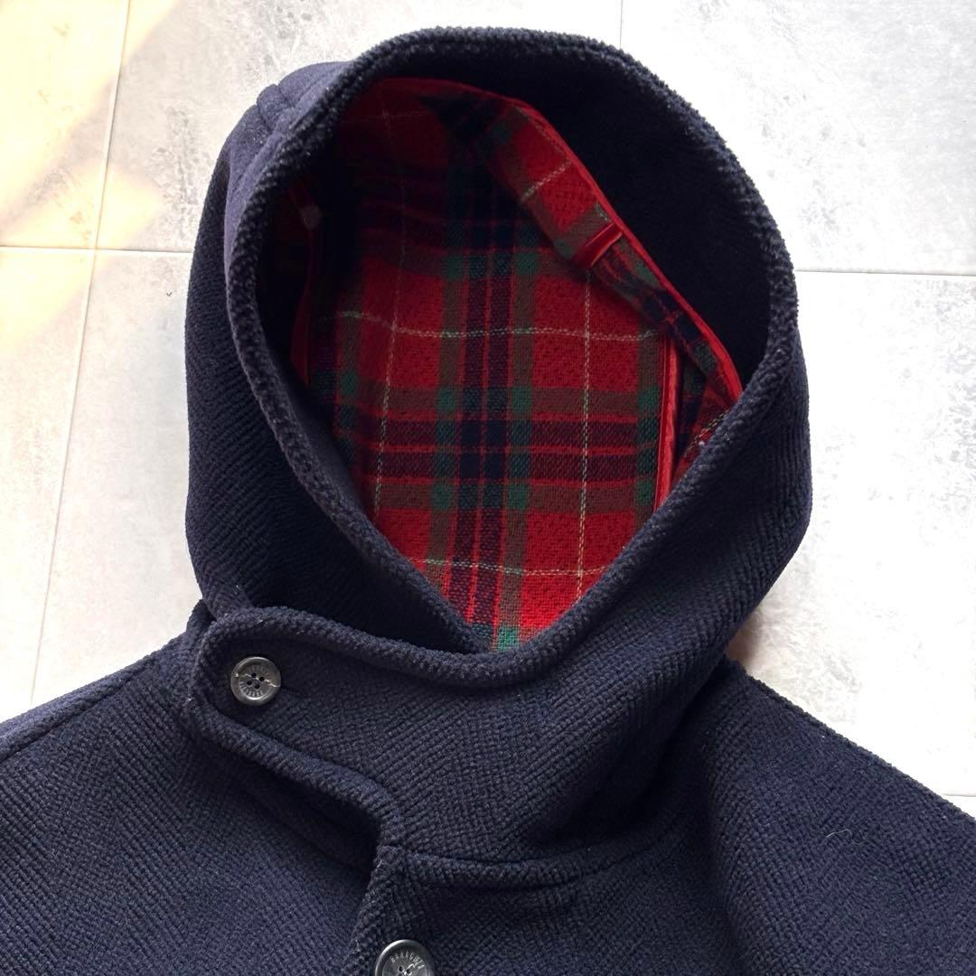 【入手困難】バラクータ×ムーアブルック ヘリンボーン ダッフル ウール 100%