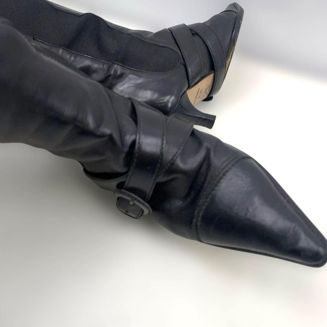 CHANEL シャネル　サイズ表記「35C」22.5センチ程度　サイドゴアブーツ