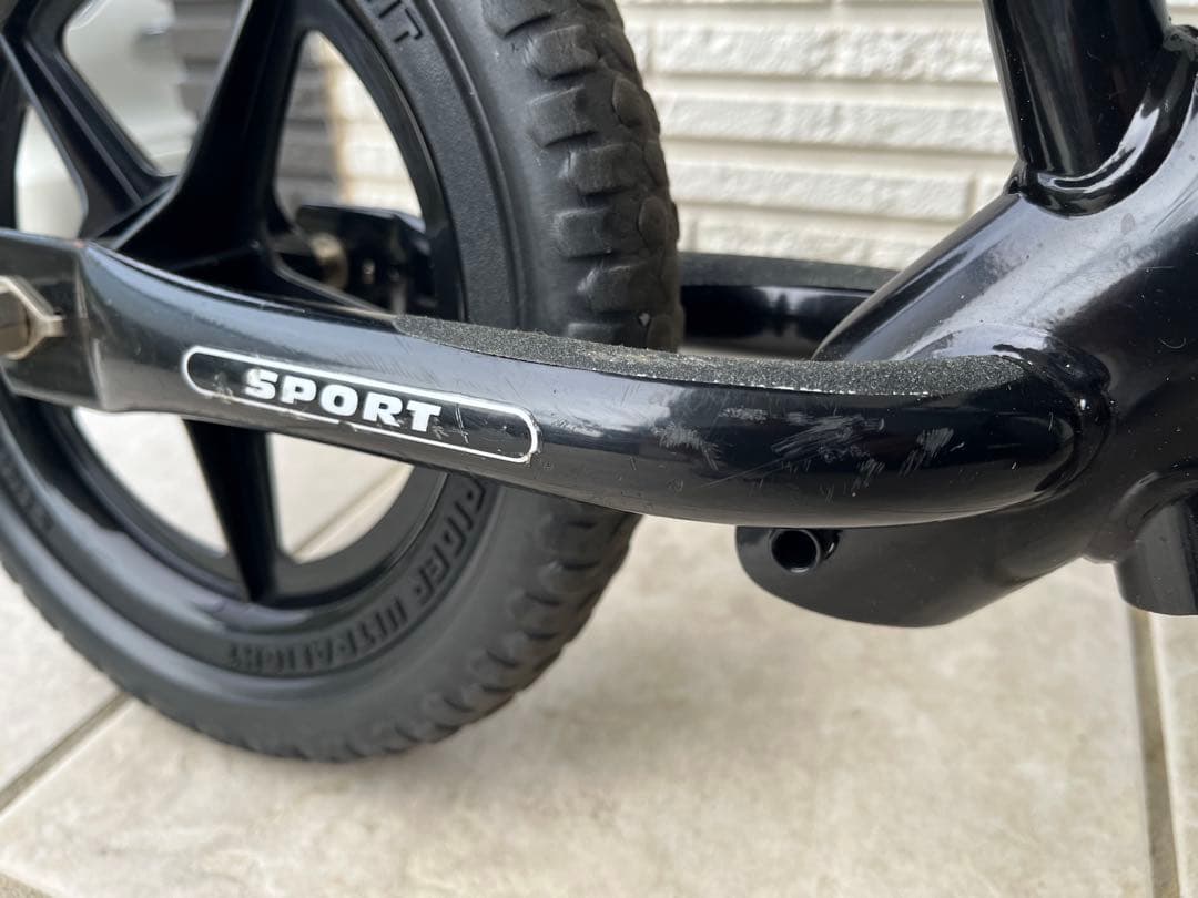 STRIDER 12 Sport バランスバイク 黒　ストライダー