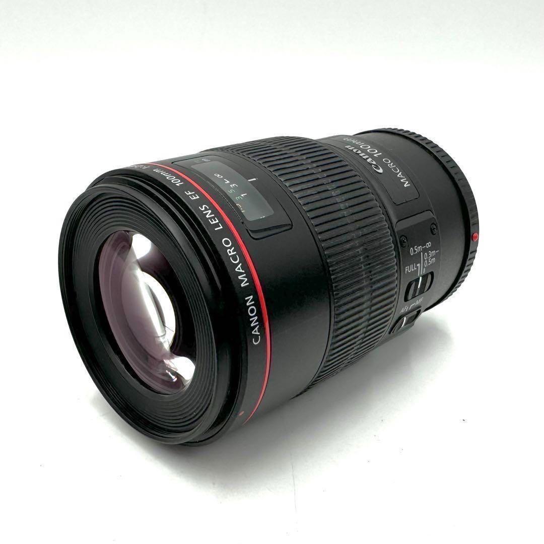 美品 CANON キャノン EF 100mm F2.8 L IS USM