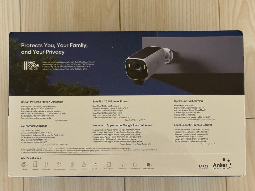 ［新品未開封品］Anker Eufy eufyCam S3 Pro 2-Cam