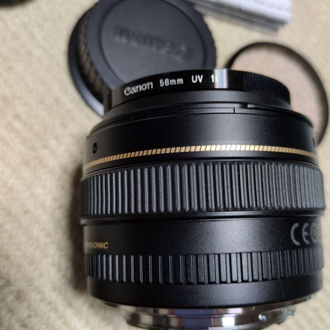 Canon EF50mm F1.4 SM 元箱完備 フード