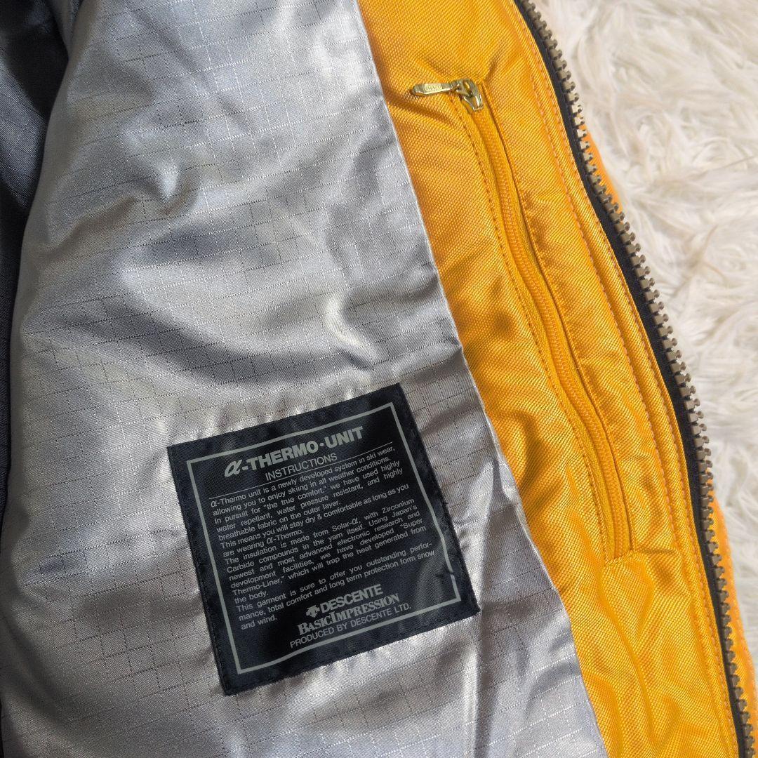 【タグ付き✨DESCENTE✨L】スキー スノー ウェア セットアップ 上下