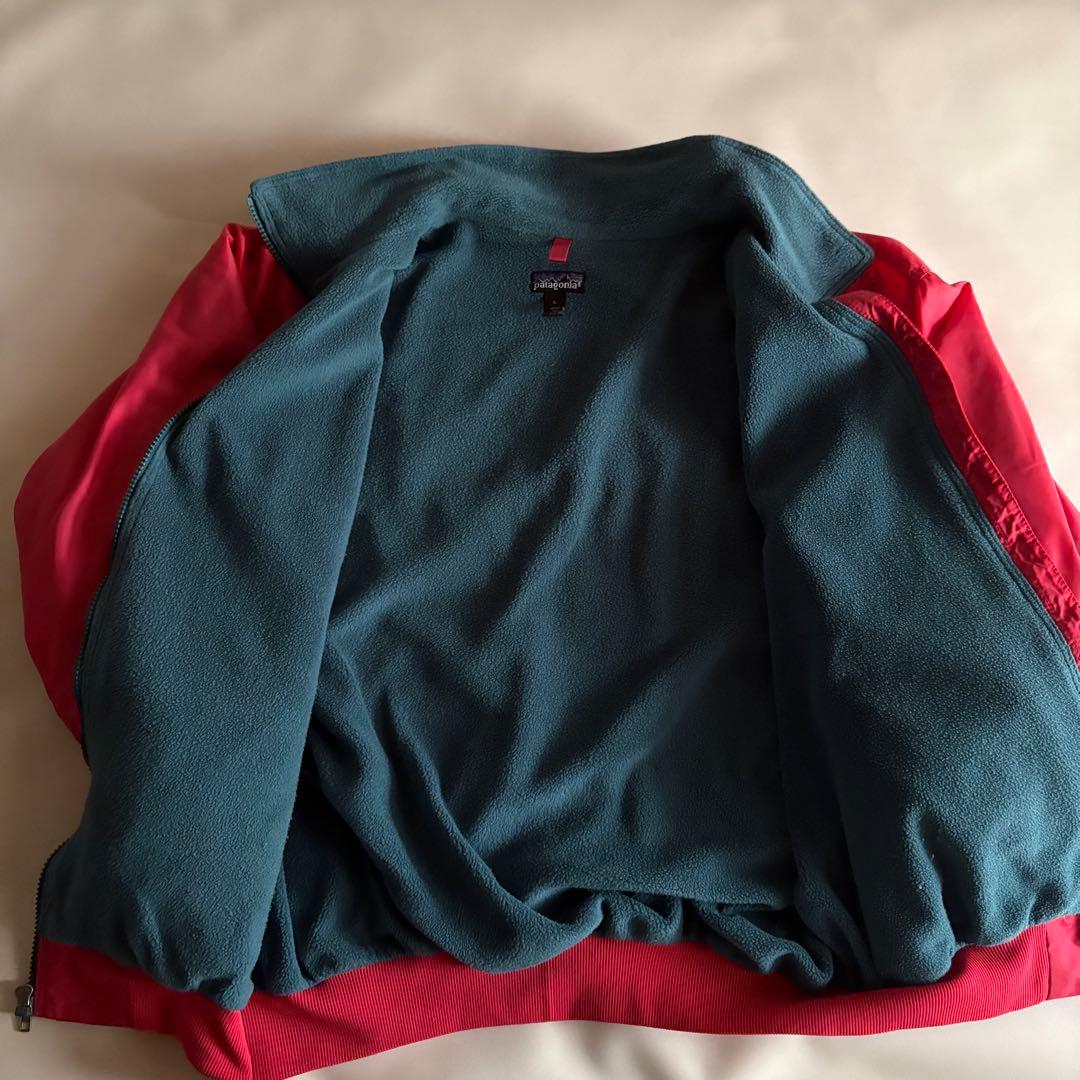90S USA製　Patagonia シェルドキャプリーン　レッド