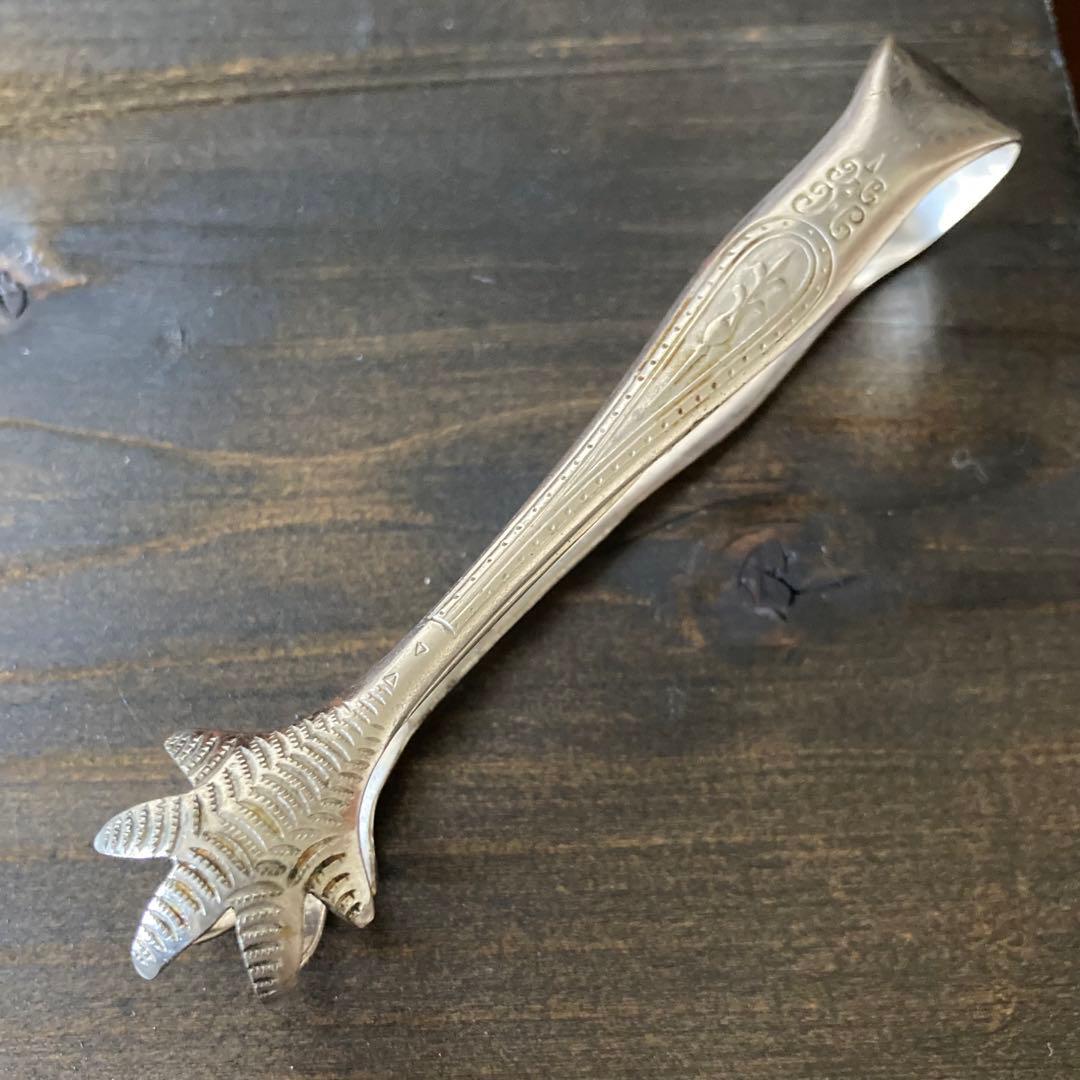 鳥足のシュガートング　カトラリー　ドイツ　ヴィンテージ