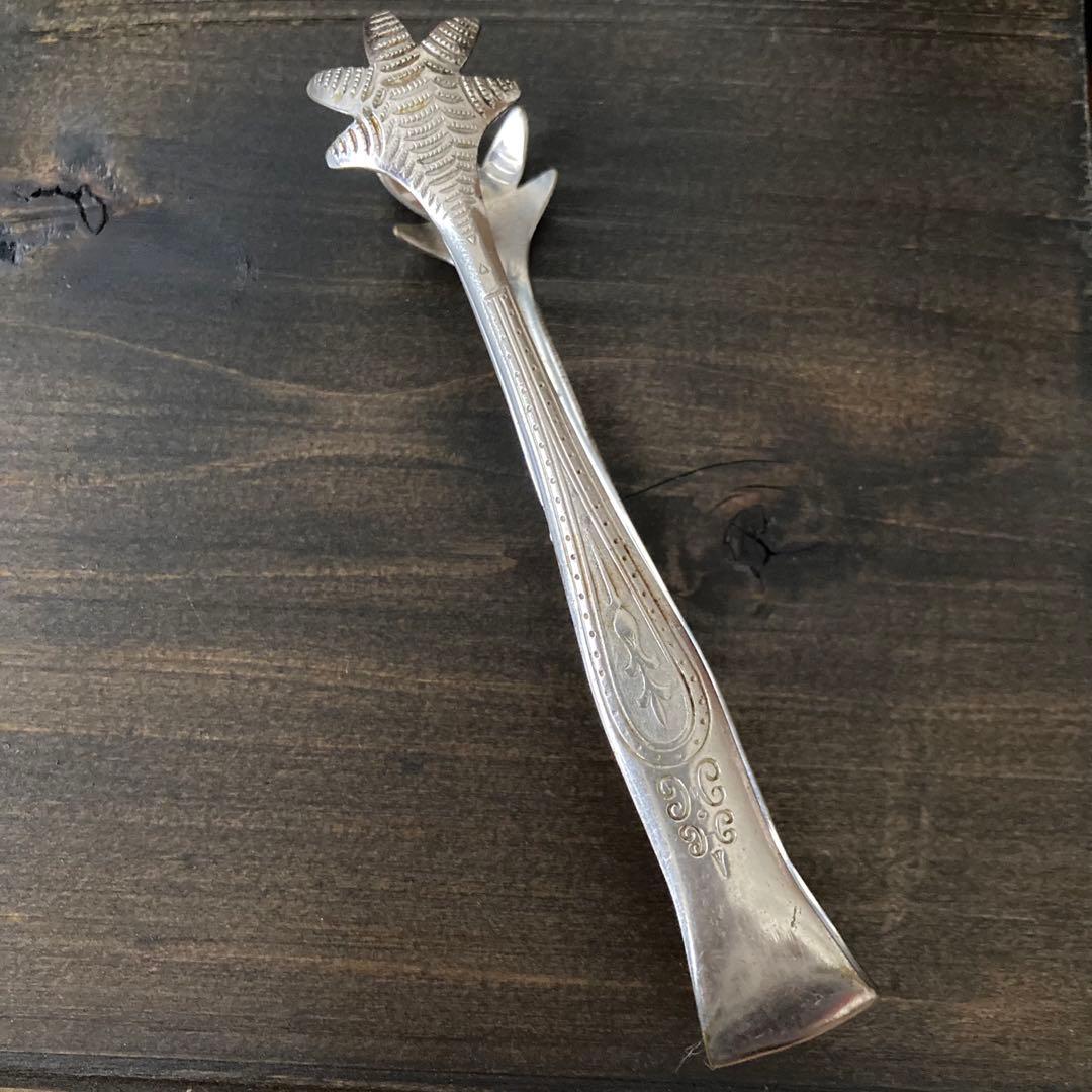 鳥足のシュガートング　カトラリー　ドイツ　ヴィンテージ